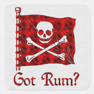 Adesivo Quadrado Rum obtido?