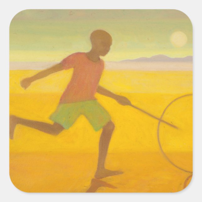Adesivo Quadrado Running Boy 2010 (Frente)