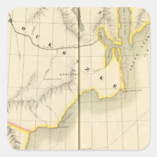 Adesivo Quadrado Rússia asiática, Ásia 19