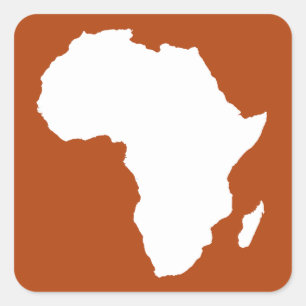 Adesivo Quadrado Rust Red Audacio Africa