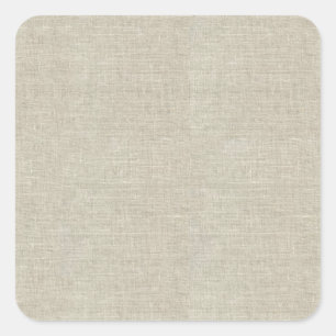 Adesivo Quadrado Rustic Beige Linen Impressa