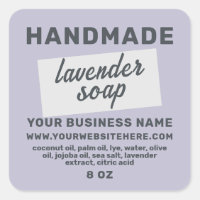 Sabonete de Lavanda artesanal roxo