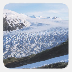 Adesivo Quadrado Saia do Glaciar no Parque Nacional do Kenai Fjords