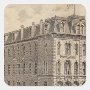 Adesivo Quadrado Saint Paul pressiona a empresa