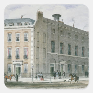 Adesivo Quadrado Salas Quadradas de Hanover para concertos