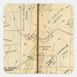 Adesivo Quadrado Salem, Nova Iorque 2