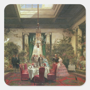 Adesivo Quadrado Salle-um-Comedoiro da princesa Mathilde