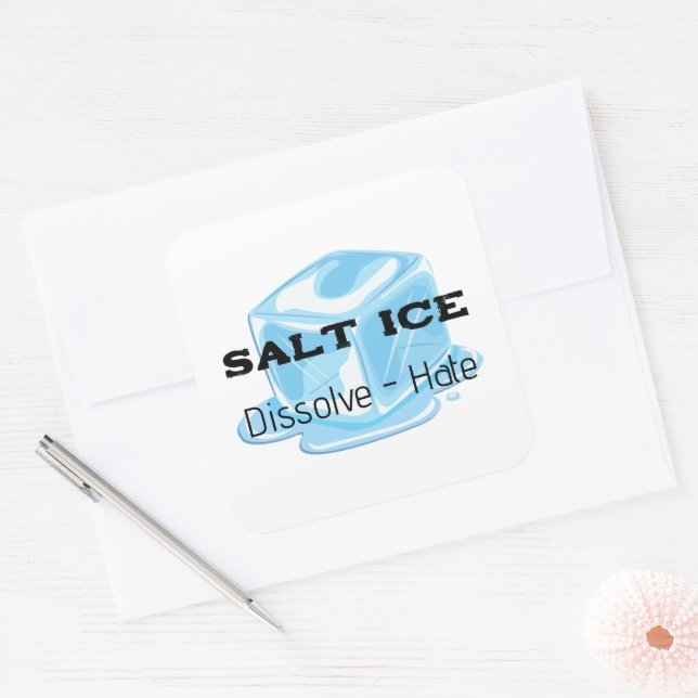 Adesivo Quadrado Salt Ice Sticker (Envelope)