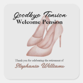 Adesivo Quadrado Saltos do Serviço de Tensões para Retirada de Mulh