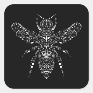 Adesivo Quadrado salvar as abelhas