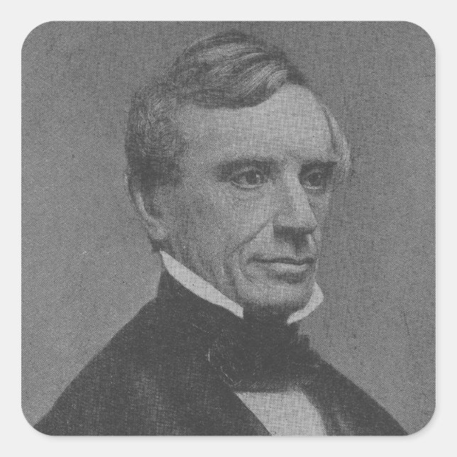 Adesivo Quadrado Samuel Morse (Frente)