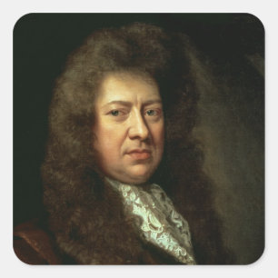Adesivo Quadrado Samuel Pepys