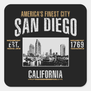 Adesivo Quadrado San Diego