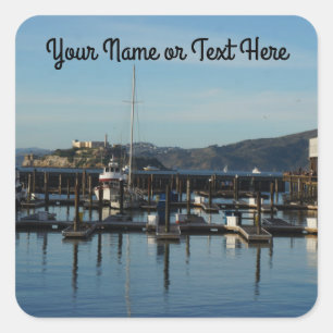 Adesivo Quadrado San Francisco Pier 39 #8