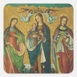 Adesivo Quadrado Santas Perpétua e Felicidade