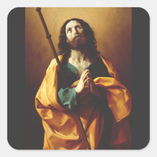Adesivo Quadrado Santiago o Maior por Guido Reni