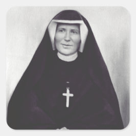Adesivo Quadrado Santo Faustina Kowalska