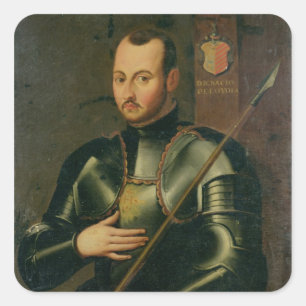 Adesivo Quadrado Santo Ignatius de Loyola