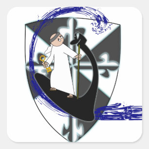 Adesivo Quadrado Santo Raymond do Penafort Sticker