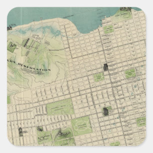 Adesivo Quadrado São Francisco