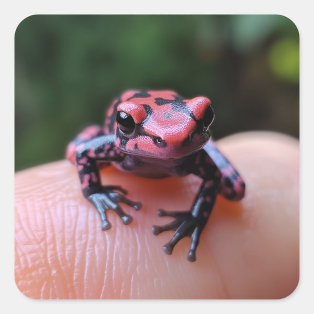 Adesivo Quadrado Sapo (Frente)