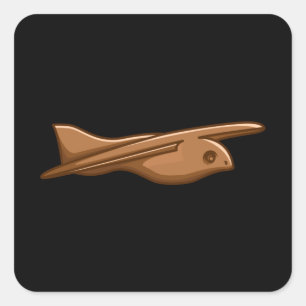 Adesivo Quadrado SAQARA BIRD Antiga Teoria da Alienígena no Egito