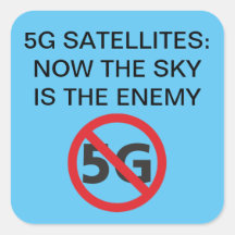 Satélites 5G, o céu é o inimigo Sticker Square