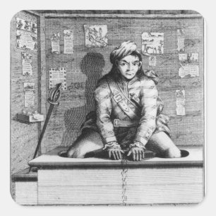 Adesivo Quadrado Sawney no Boghouse, 1745