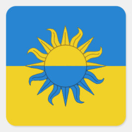 Adesivo Quadrado SCA Atenveldt Crachá