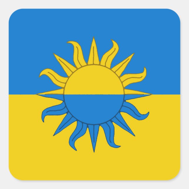 Adesivo Quadrado SCA Atenveldt Crachá (Frente)