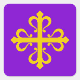 Adesivo Quadrado SCA Calontir Ensign Sticker