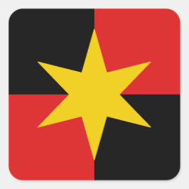 Adesivo Quadrado SCA Vindheim Populace Badge Square Sticker