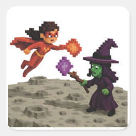 Adesivo Quadrado Scarlet Vega Showdown