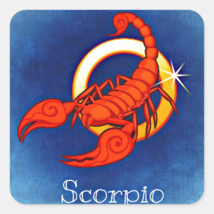 Adesivo Quadrado Scorpio