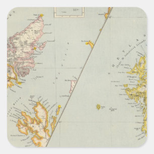 Adesivo Quadrado Scotland 16