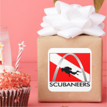 Scubaners Logo Stickers