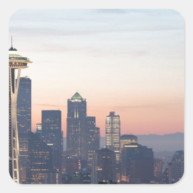 Adesivo Quadrado Seattle (Frente)