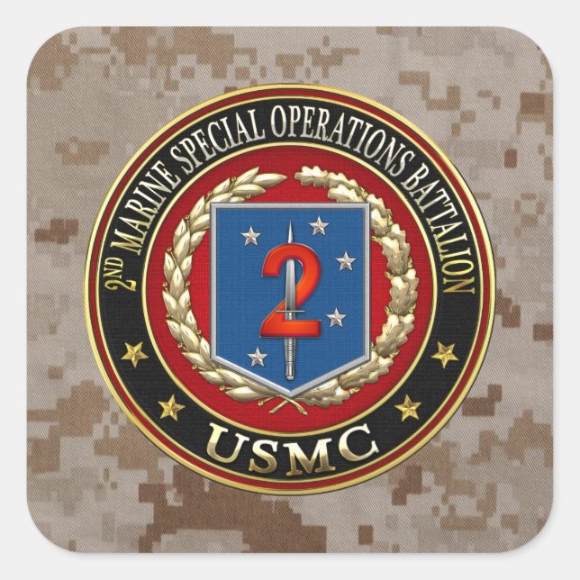 Adesivo Quadrado segundo MSOB [3D] (Frente)