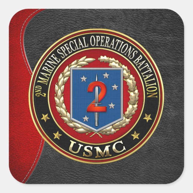 Adesivo Quadrado segundo MSOB [3D] (Frente)