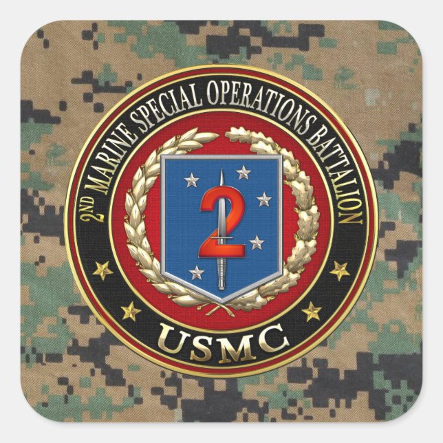 Adesivo Quadrado segundo MSOB [3D] (Frente)