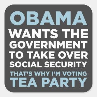 Adesivo Quadrado Segurança social