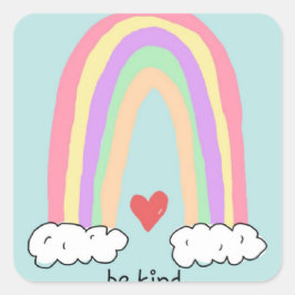 Adesivo Quadrado Seja o Kind Stick