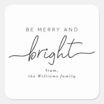 Sejam marcações de presentes Feliz e Brilhante