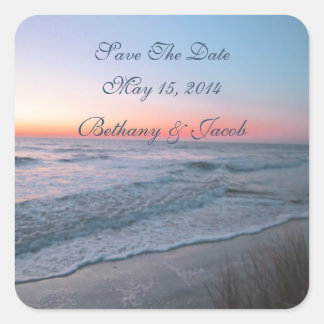 Adesivo Quadrado Selantes de envelopes de visualização frontal da p