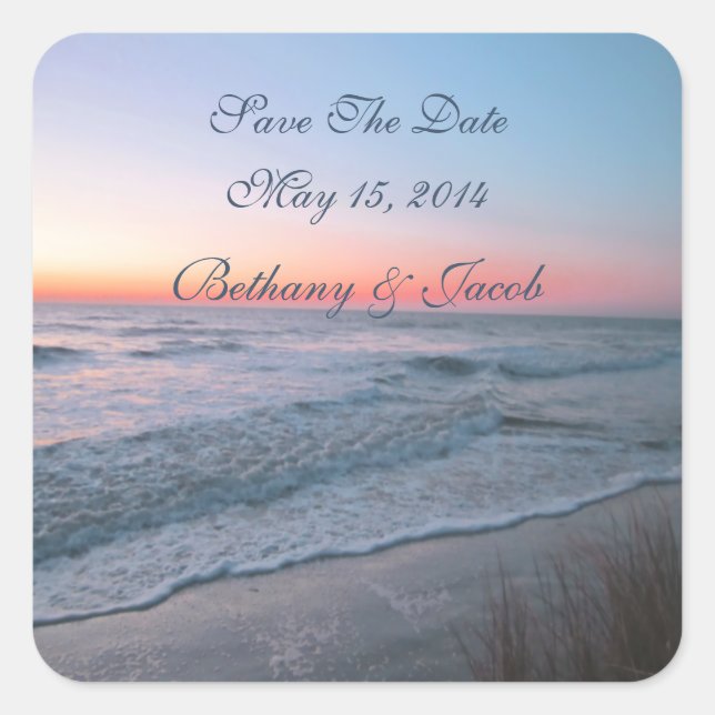 Adesivo Quadrado Selantes de envelopes de visualização frontal da p (Frente)