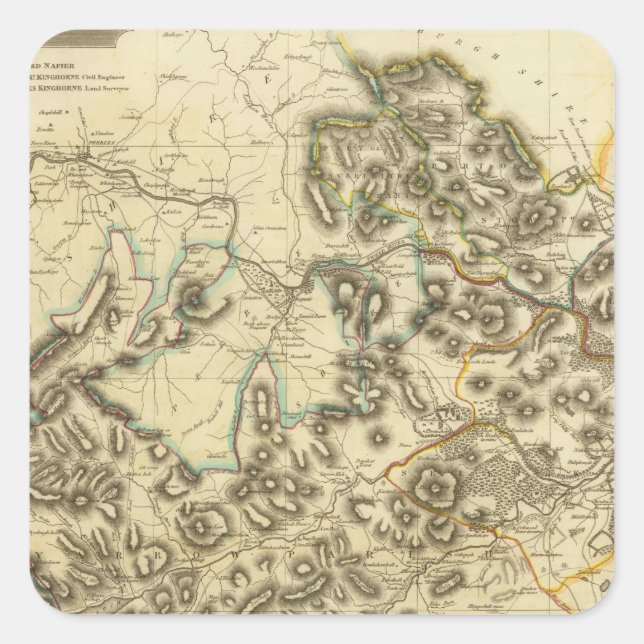 Adesivo Quadrado Selkirk Shire (Frente)