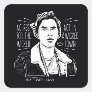 Adesivo Quadrado Sem Descanso Para Os Maus