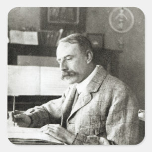 Adesivo Quadrado Senhor Edward Elgar