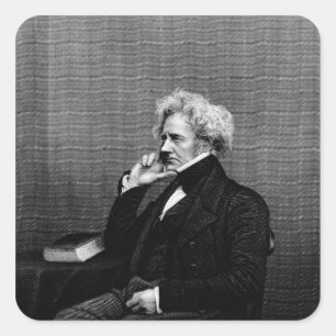 Adesivo Quadrado Senhor John F.W. Herschel