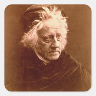 Adesivo Quadrado Senhor John Frederick William Herschel (1792-1871)
